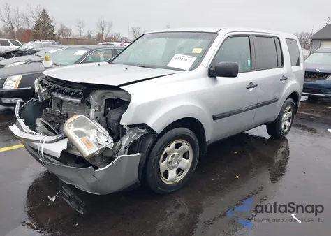 2012 Honda Pilot Lx z USA, uszkodzony, nr VIN 5FNYF4H24CB012835